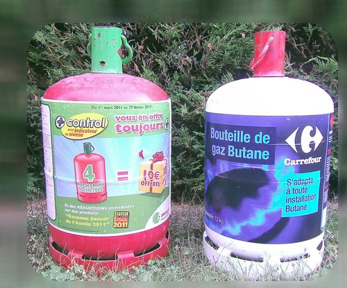 Bouteille de gaz butane 10 Kg CARREFOUR : la bouteille de 10 kg à